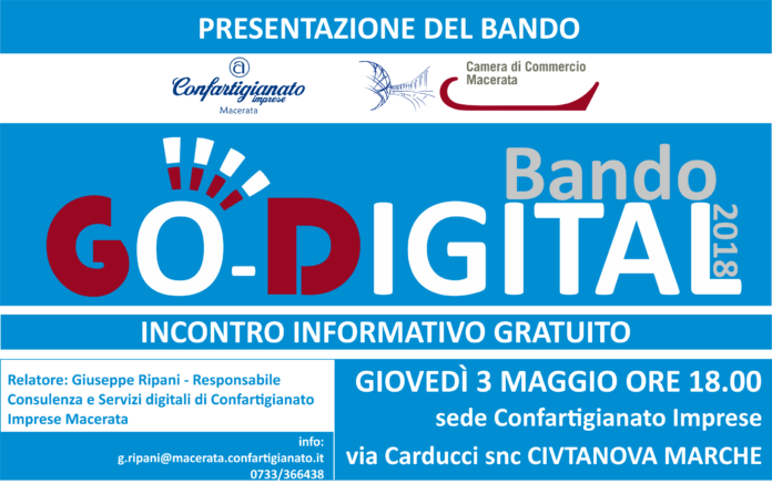 Bando Go Digital 3maggio2018